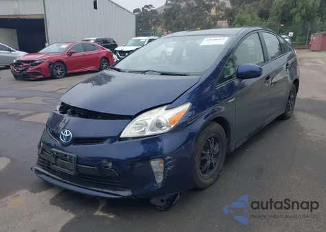 2014 Toyota Prius Two z USA, uszkodzony, nr VIN JTDKN3DU7E0389185